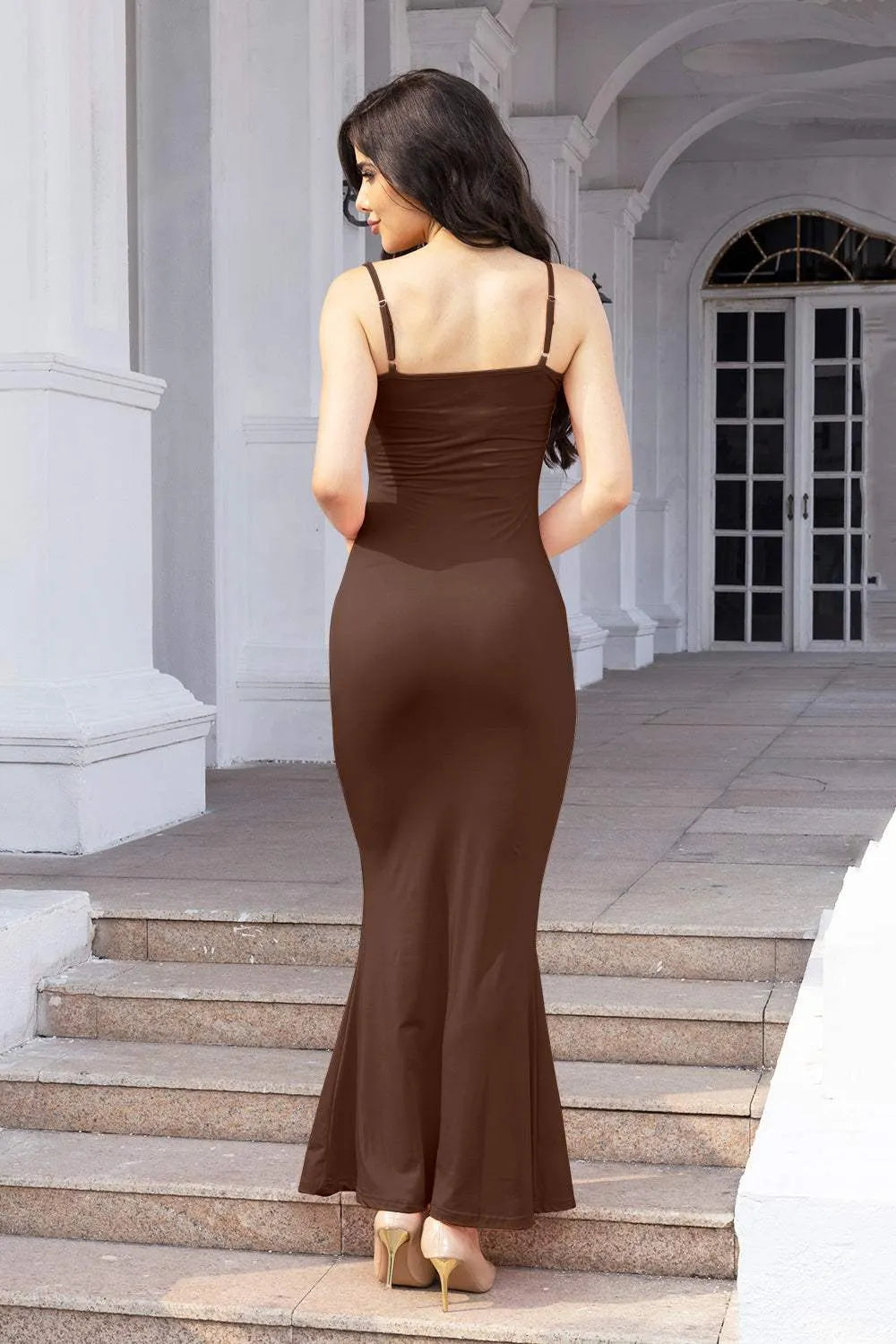 Square Neck Cami Dress Casual Dresses - Tophatter Daily Deals