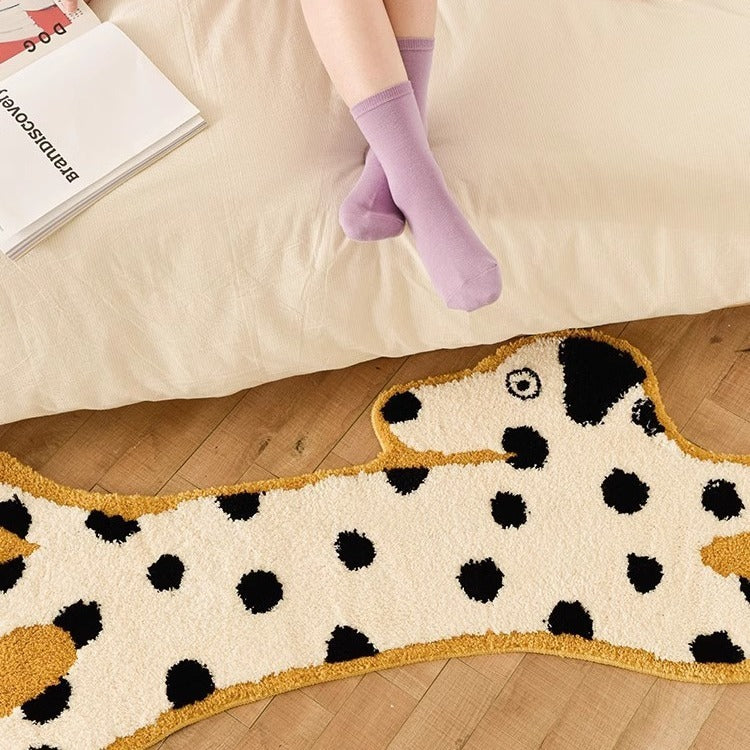 Cute Abstract Dogs & Cats Floor Mat 0 - Tophatter Daily Deals