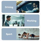 Bluetooth 5.0 Earpiece Driving Trucker Wireless Headset Earbuds Noise Cancelling 5 - Tophatter Daily Deals
