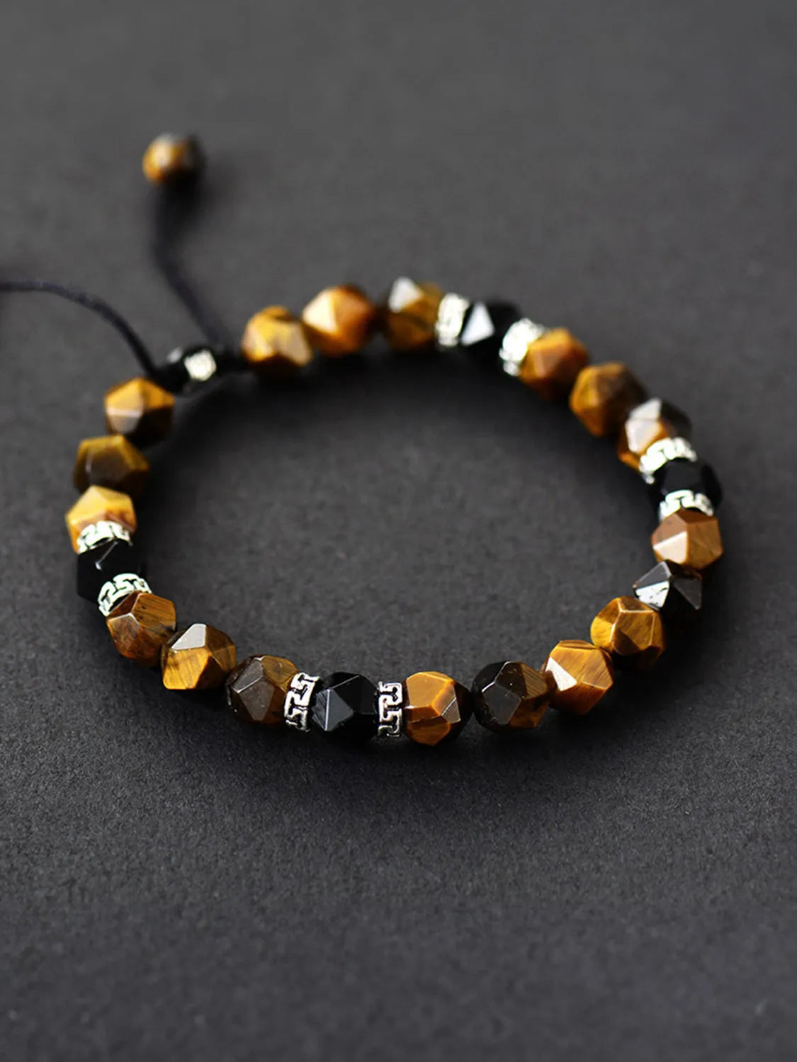 Natural Stone Bracelet Caramel One Size Bracelets - Tophatter Daily Deals