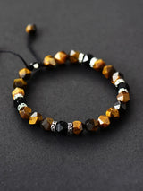 Natural Stone Bracelet Caramel One Size Bracelets - Tophatter Daily Deals