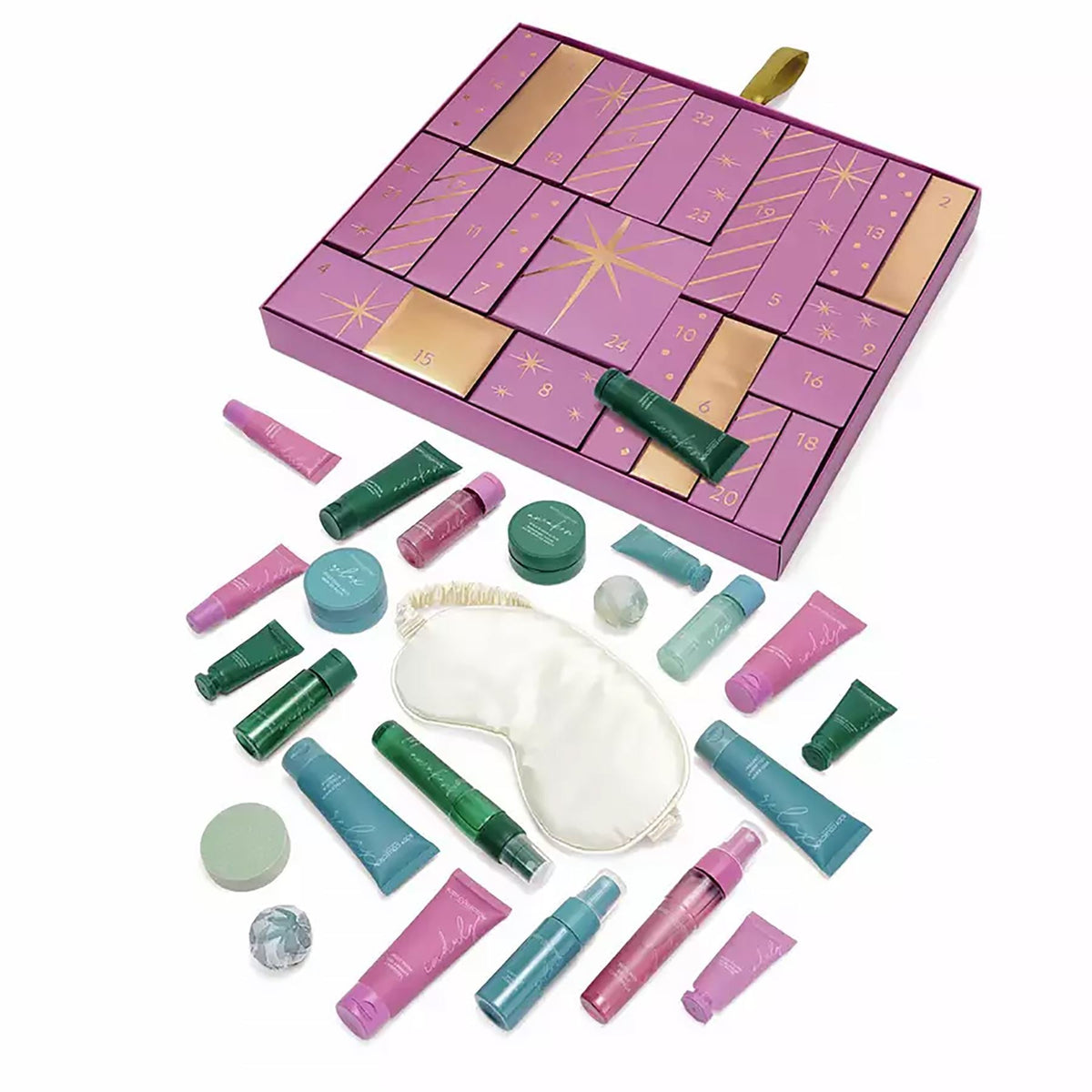 Body Collection Christmas Advent Calendar | Skin Care Advent Calendar for Women Advent Calendar - Tophatter Daily Deals