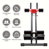 Ab Workout Machine Adjustable Foldable Core Trainer Sports & Fitness > Exercise, Gym & Fitness > Gym Equipment & Accessories - Tophatter Daily Deals