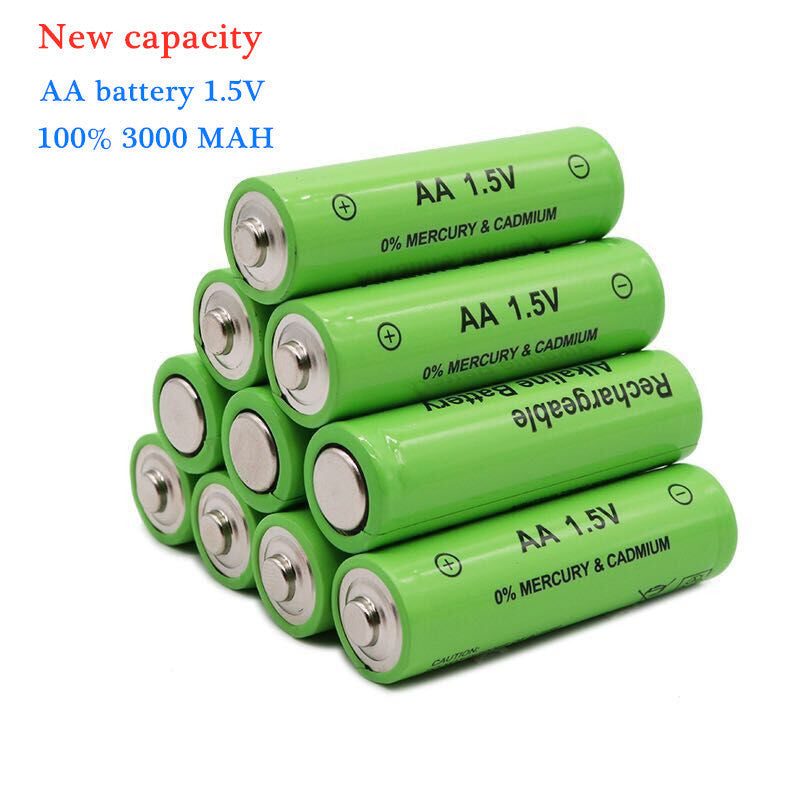 Alkaline Rechargeable Battery Industrial Grade 5 AA 1.5V 0 - Tophatter Daily Deals