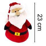 Santa Festive Christmas Character Doorstop | Novelty Fabric Door Stop - 23cm Doorstop - Tophatter Daily Deals