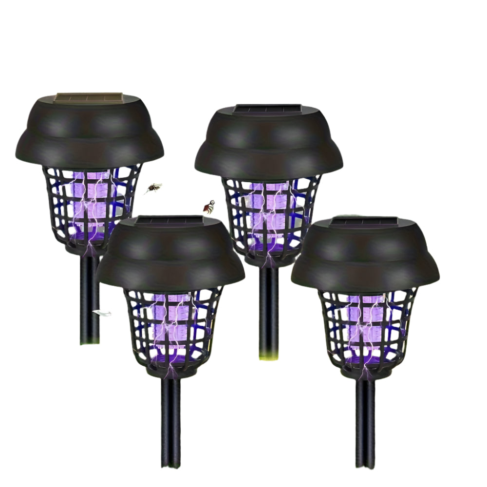 4pcs Solar Mosquito Repellent UV Insect Lamps Pet Care > Pest Control > Household Insect Repellents - Tophatter Daily Deals