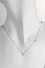 G To K Zircon 925 Sterling Silver Necklace Necklaces - Tophatter Daily Deals
