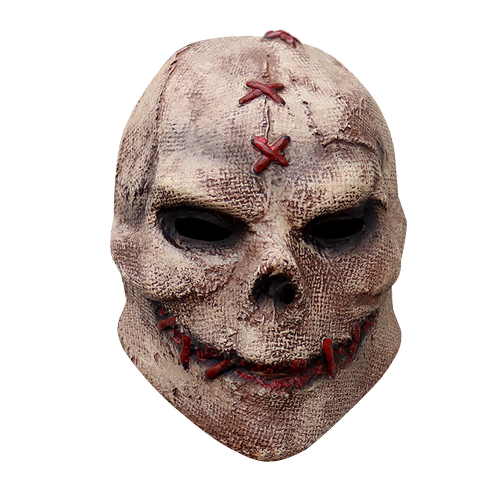 Stitched Latex Horror Mask Brown Halloween 2025 Cosplay 3D Changing Face Moving Picture Frame - Tophatter Daily Deals