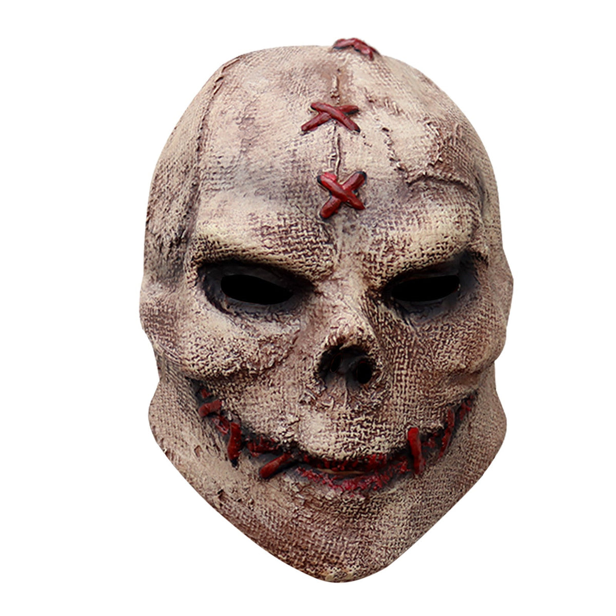Stitched Latex Horror Mask Brown Halloween 2025 Cosplay 3D Changing Face Moving Picture Frame - Tophatter Daily Deals