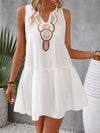 Printed Sleeveless Mini Dress Casual Dresses - Tophatter Daily Deals