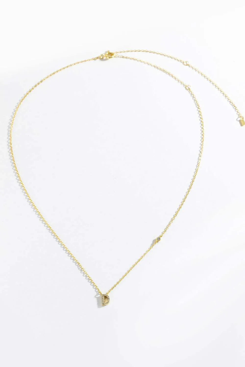 A To F Zircon 925 Sterling Silver Necklace Necklaces - Tophatter Daily Deals