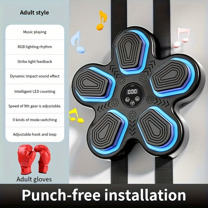Electronic Music Boxing Pad Punching & Training Bags - Tophatter Daily Deals