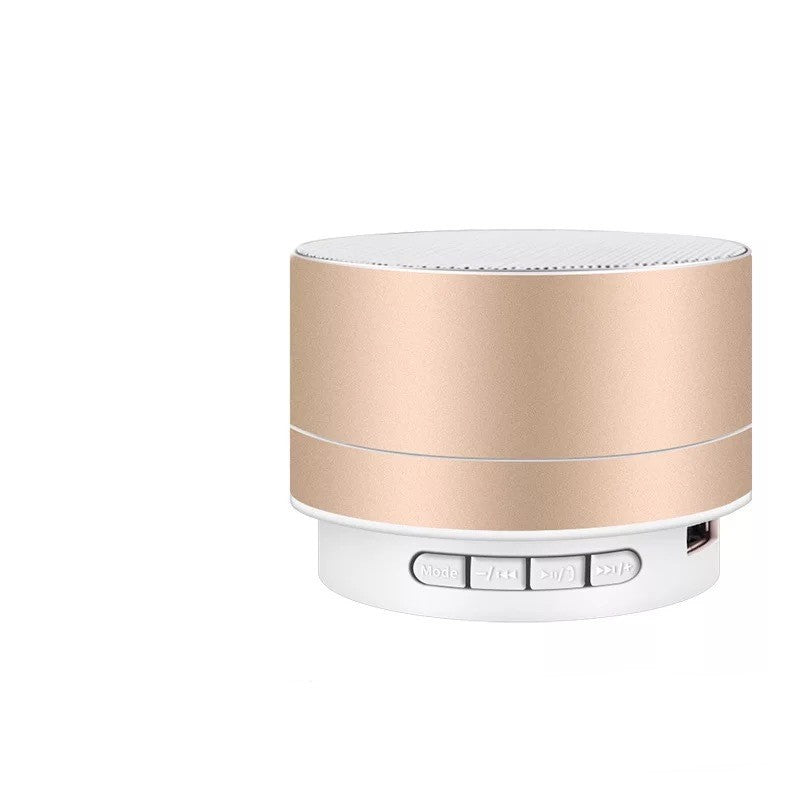 A10 Wireless Bluetooth Speaker Subwoofer Portable Mini Speaker Gift Support TF Card For House Party Mobile News Broadcast Golden 0 - Tophatter Daily Deals