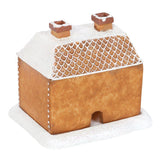 Gingerbread House Incense Burner Festive Christmas Ornament with Cinnamon Cones Oil Burner - Tophatter Daily Deals
