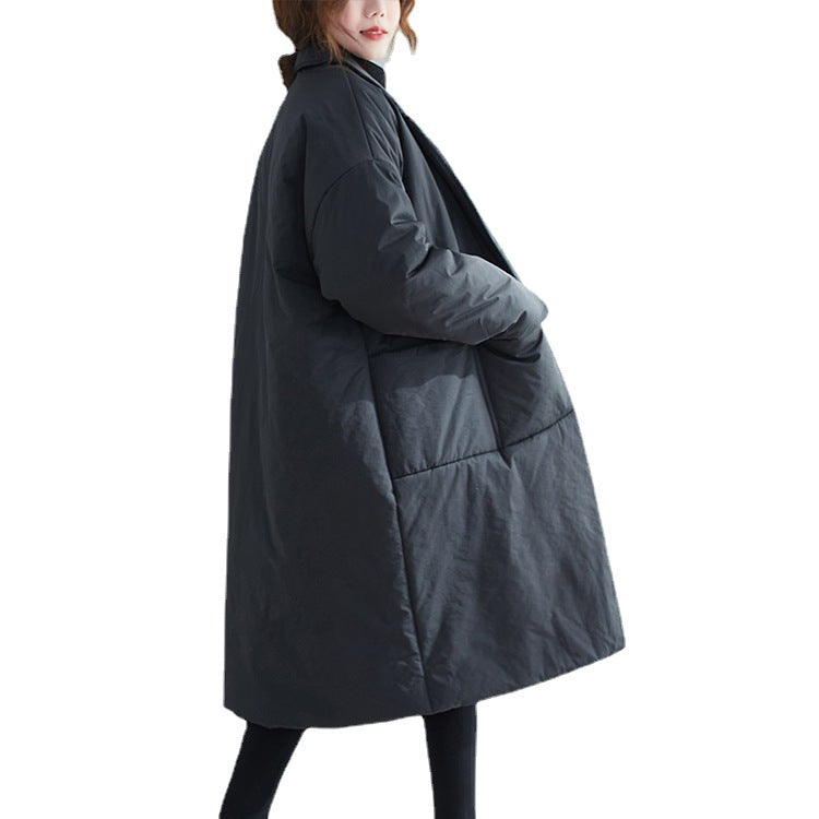 Artistic Loose Plus Size Women's Slim Coat 0 - Tophatter Daily Deals