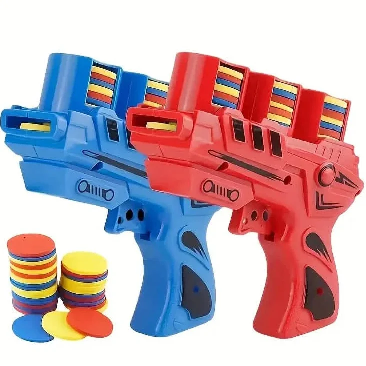 Soft Bullet Flying Saucer Toy Gun Set Toys & Games - Tophatter Daily Deals