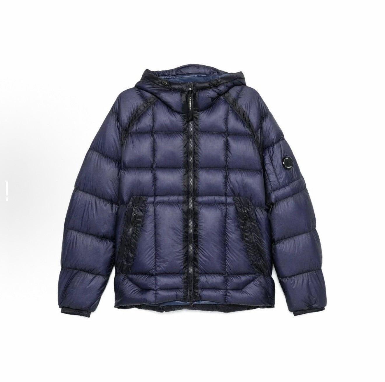 Warm Padded Coat - Boxy Midlength, Cotton, For Winter Dark Blue 3D Changing Face Moving Picture Frame - Tophatter Daily Deals