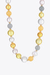 Multicolored Bead Necklace Multicolor One Size Necklaces - Tophatter Daily Deals