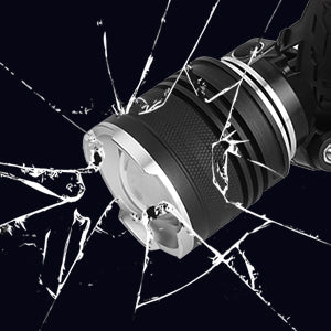120,000LM Super Bright LED Rechargeable Headlamp, Zoomable Head lamp - Tophatter Daily Deals
