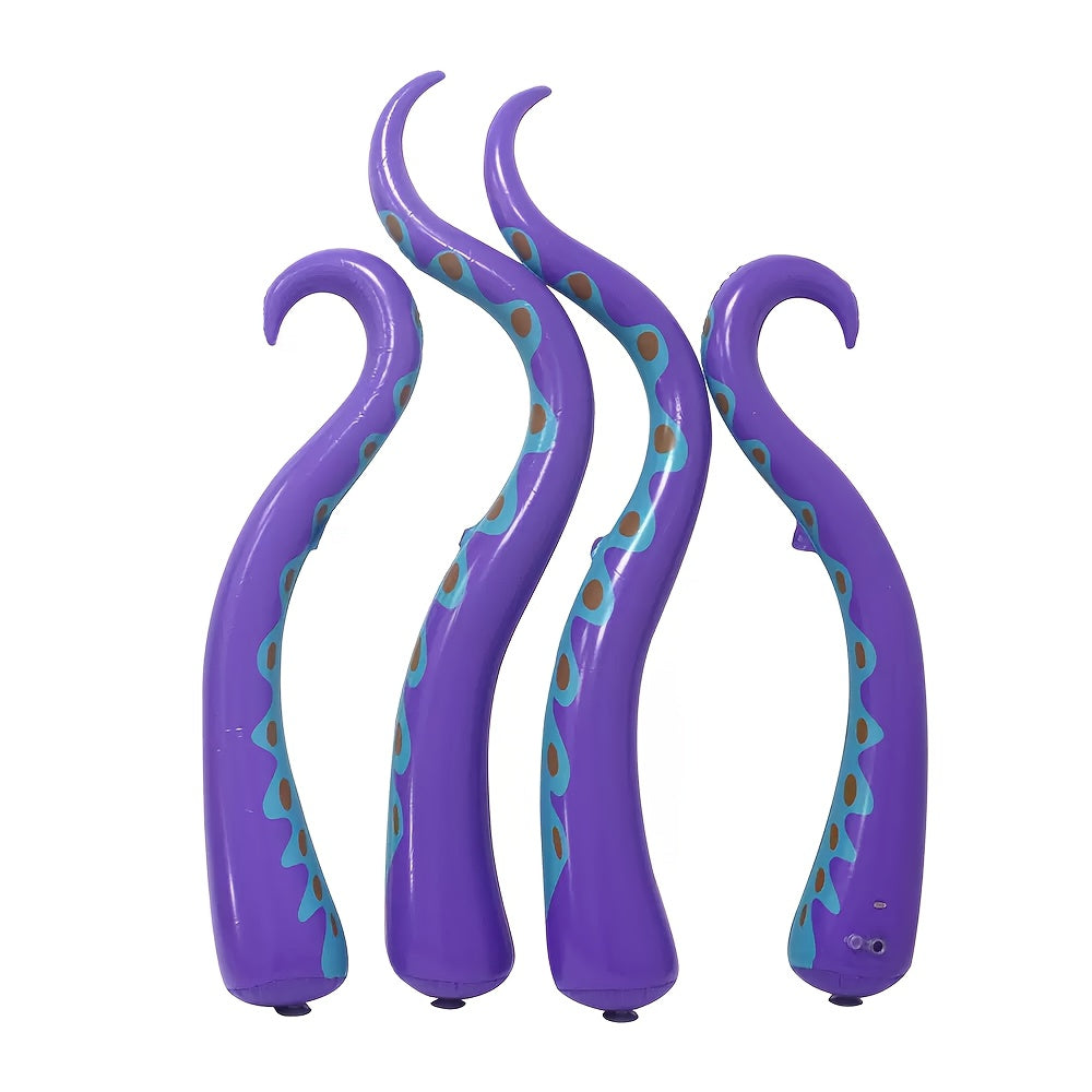 Inflatable Octopus Arms with Suction Cups (4-Pack) Halloween - Tophatter Daily Deals