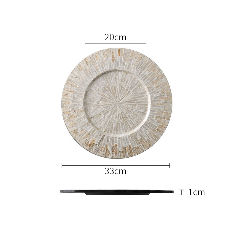 American Handmade Insulated Place Mat Shell Table Mat A 0 - Tophatter Daily Deals