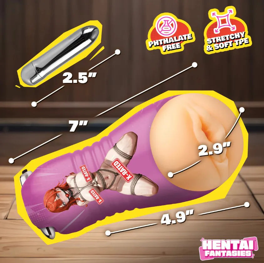 Misato The Shibari Girl – Vibrating Pussy Stroker > Sex Toys For Men > Masturbators > Onahole - Tophatter Daily Deals