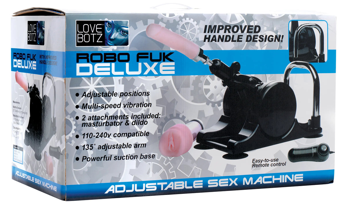 Lovebotz Robo Fuk Deluxe – Adjustable Speed Thrusting Sex Machine > Sex Toys > Sex Machines - Tophatter Daily Deals