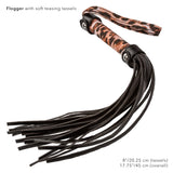 Unleashed Adventure Set 7-Piece Animal Print Faux Leather BDSM Kit with Travel Case > Bondage Gear > Bondage Kits - Tophatter Daily Deals