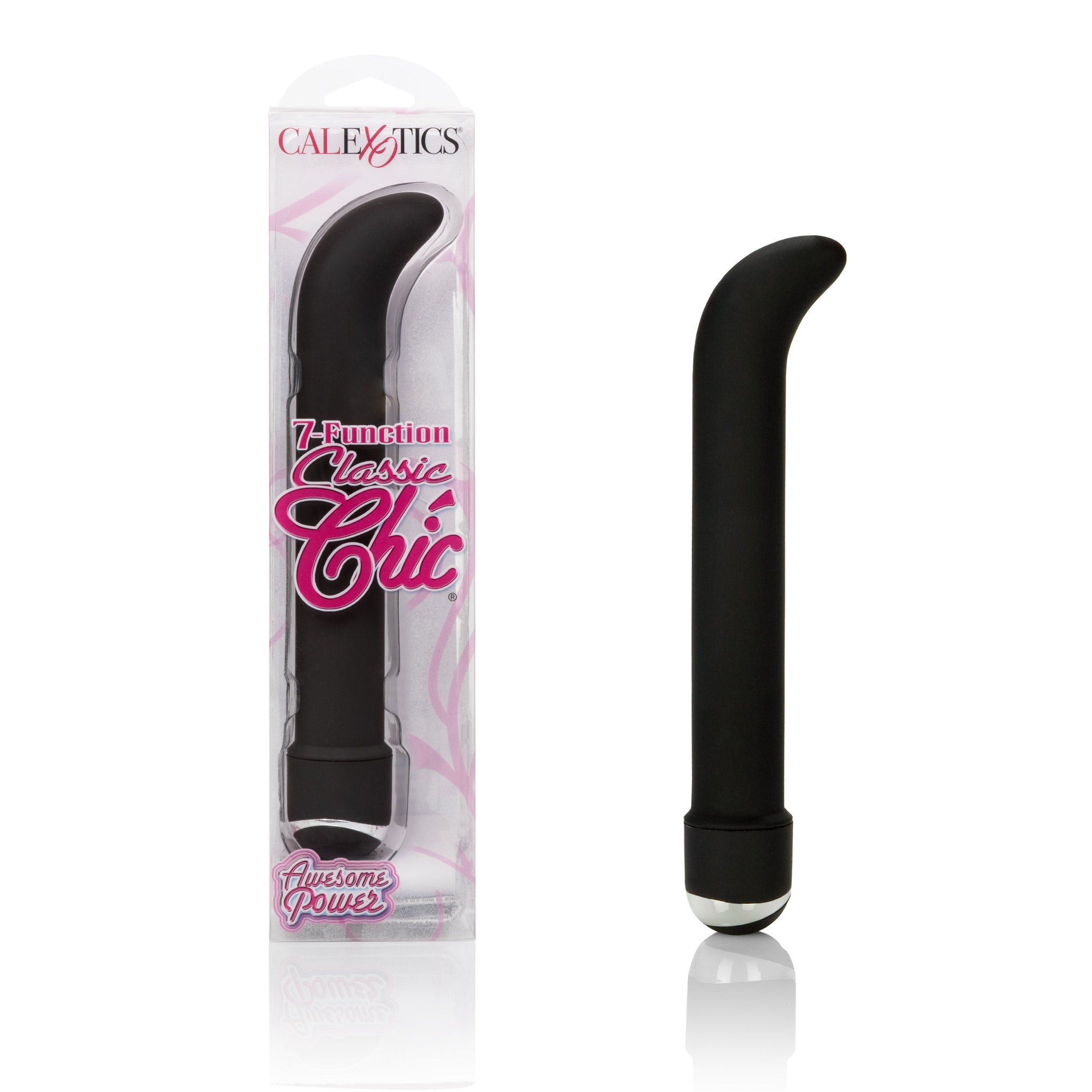 7 Function Classic Chic G Spot Massager Black 6.25 Inch > Sex Toys For Ladies > G-Spot Vibrators - Tophatter Daily Deals