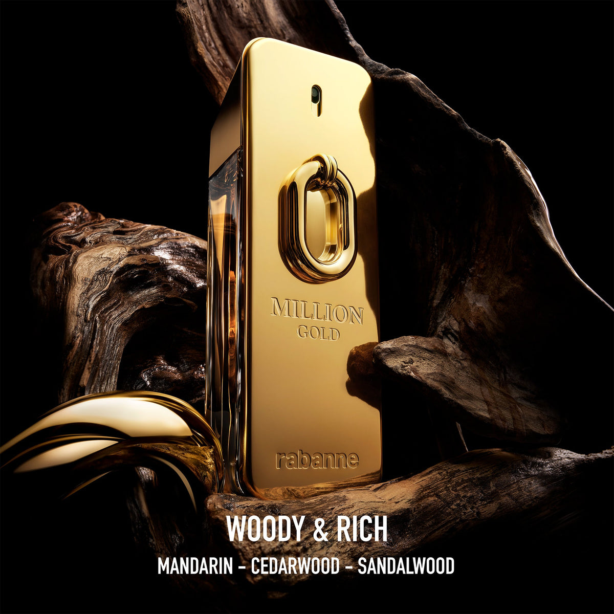 Rabanne 1 Million Gold Eau De Parfum Intense 50ml Spray