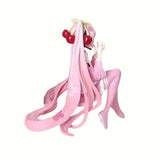 1pc Cute Anime Figures Cake Toppers Pink, Pretty Girl With Cherry Action Figures Girls Model Collection Gifts For Girls And Boys - Tophatter Daily Deals