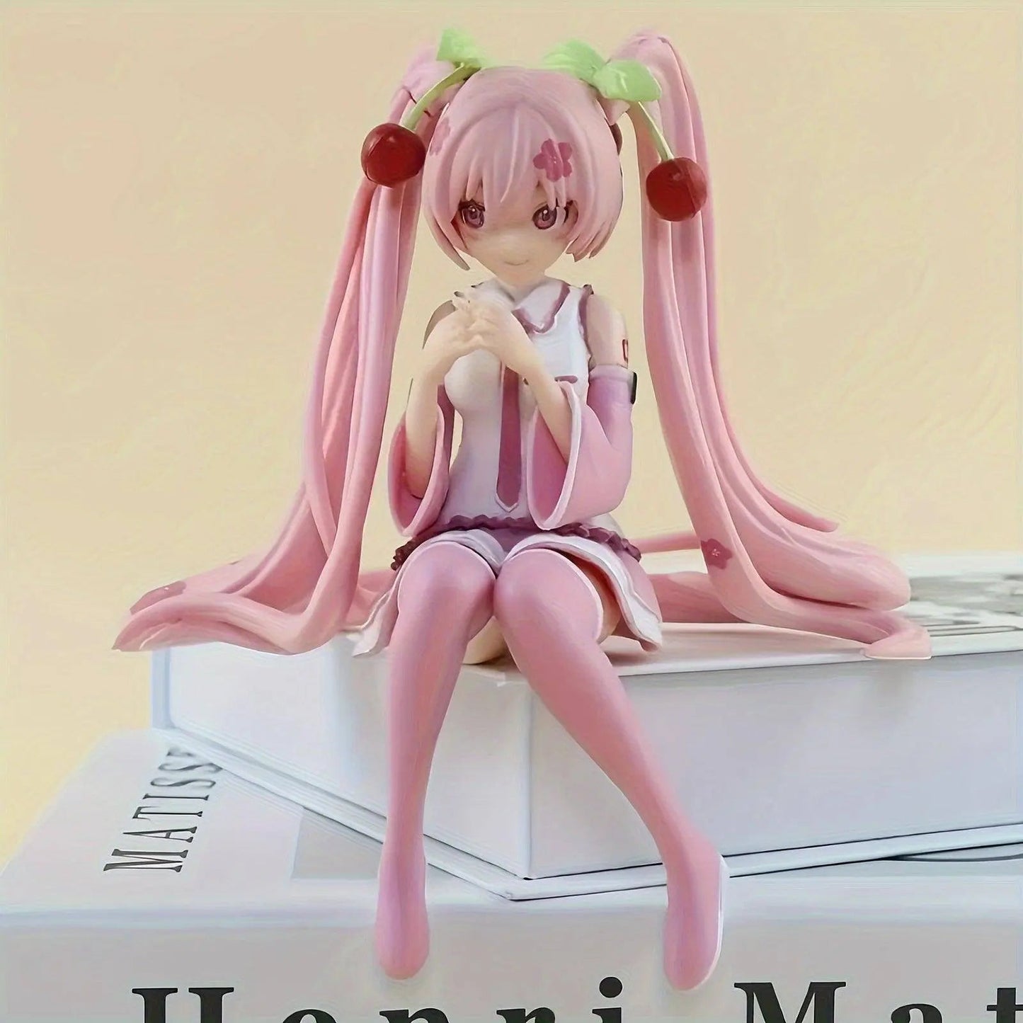 1pc Cute Anime Figures Cake Toppers Pink, Pretty Girl With Cherry Action Figures Girls Model Collection Gifts For Girls And Boys - Tophatter Daily Deals