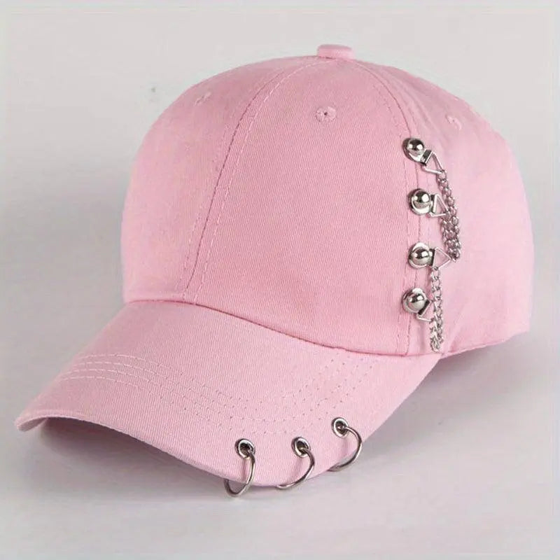 1pc Unisex Trendy K-pop Inspired Cap, Trendy Hats Pink - Tophatter Daily Deals