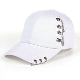 1pc Unisex Trendy K-pop Inspired Cap, Trendy Hats White - Tophatter Daily Deals