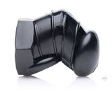 Master Series Detained Restrictive Chastity Cage (Black) – Rubber Chastity Device with Nubs > Bondage Gear > Male Chastity - Tophatter Daily Deals