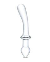 Glas 9" Classic Curved Clear Dual-Ended Glass Dildo for G-Spot and Anal Play > Glass > Dildos - Tophatter Daily Deals