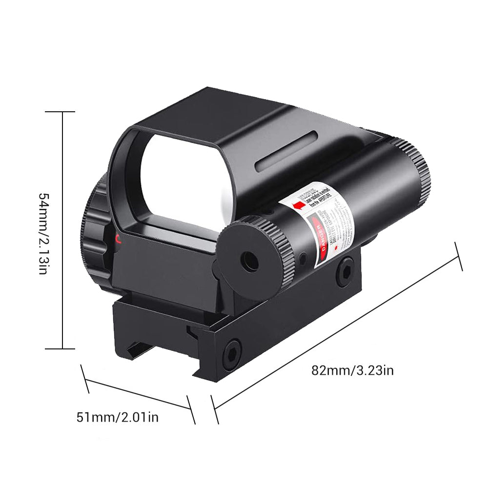 1x22x33 Red Dot Laser Sight for 11/20mm Rail - Tophatter Daily Deals