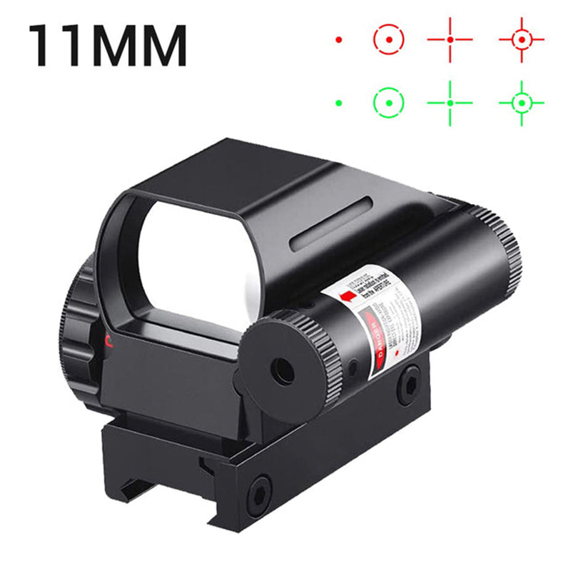 1x22x33 Red Dot Laser Sight for 11/20mm Rail 11mm with Laser - Tophatter Daily Deals