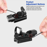 1x25 REFLEX SIGHT, PICATINNY MOUNTED - Tophatter's Army Deals OPTICS & SCOPES - Tophatter Daily Deals
