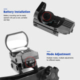 1x25 REFLEX SIGHT, PICATINNY MOUNTED - Tophatter's Army Deals OPTICS & SCOPES - Tophatter Daily Deals