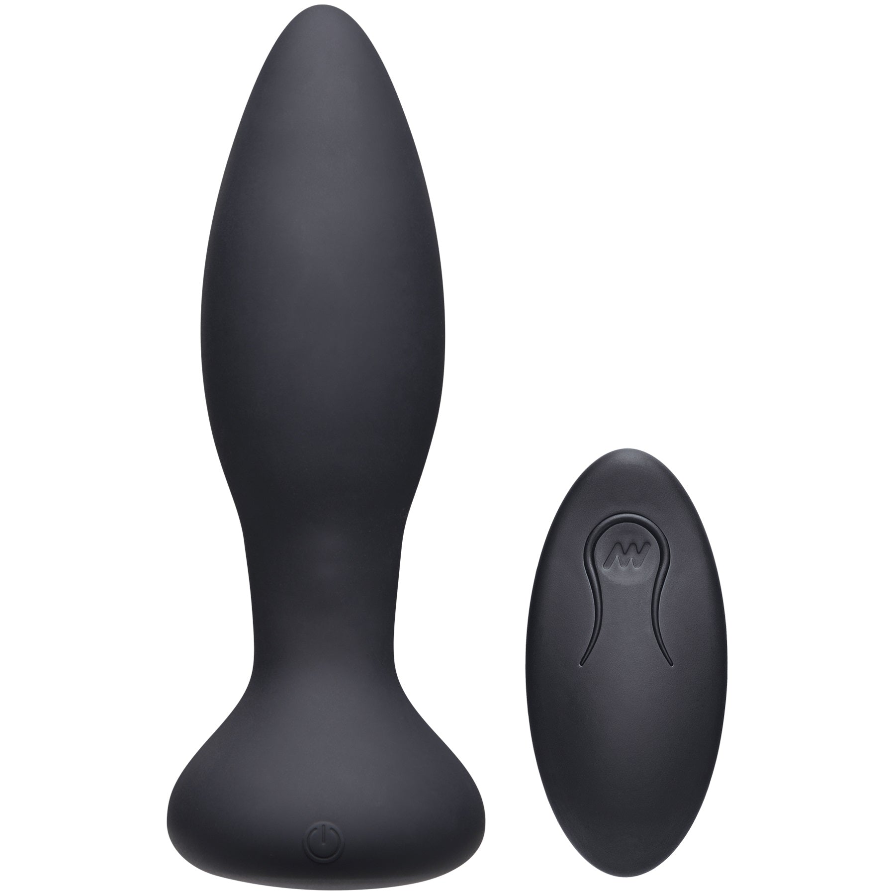 Vibe - Experienced - Rechargeable Silicone Anal Plug With Remote (Black) > Anal Range > Vibrating Butt Plugs - Tophatter Daily Deals
