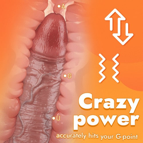 Kratos - 2.36 Diameter Thrusting Huge Realistic Dildos