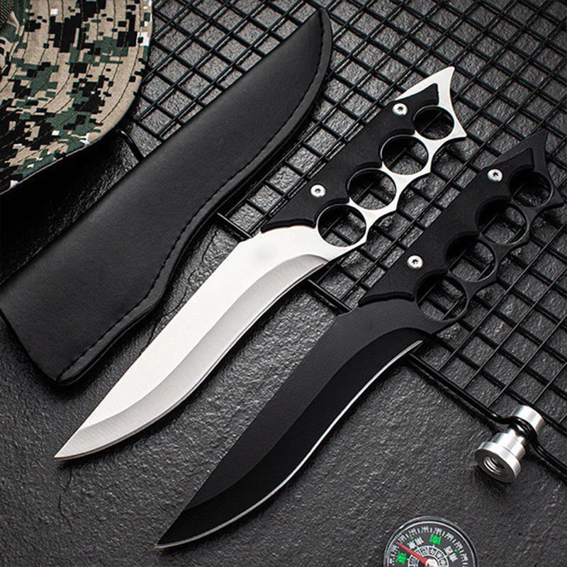 Brass Knuckles Fighting Knife - Tophatter Daily Deals