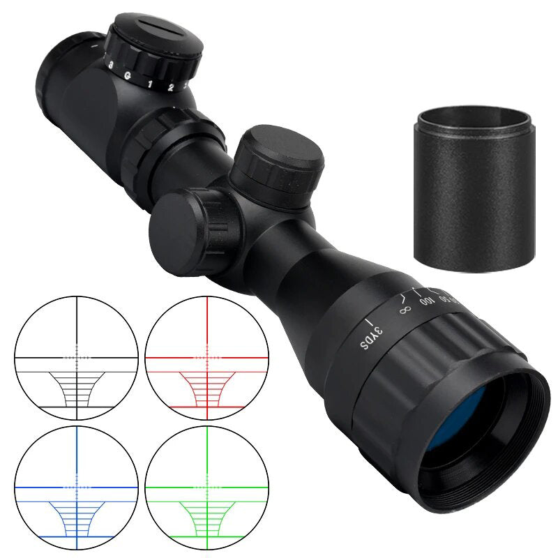 2-6x32AO RGB Optical Rifle Scope Adjustable - Tophatter Daily Deals
