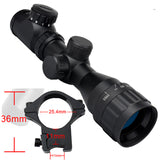 2-6x32AO RGB Optical Rifle Scope Adjustable 11MM - Tophatter Daily Deals