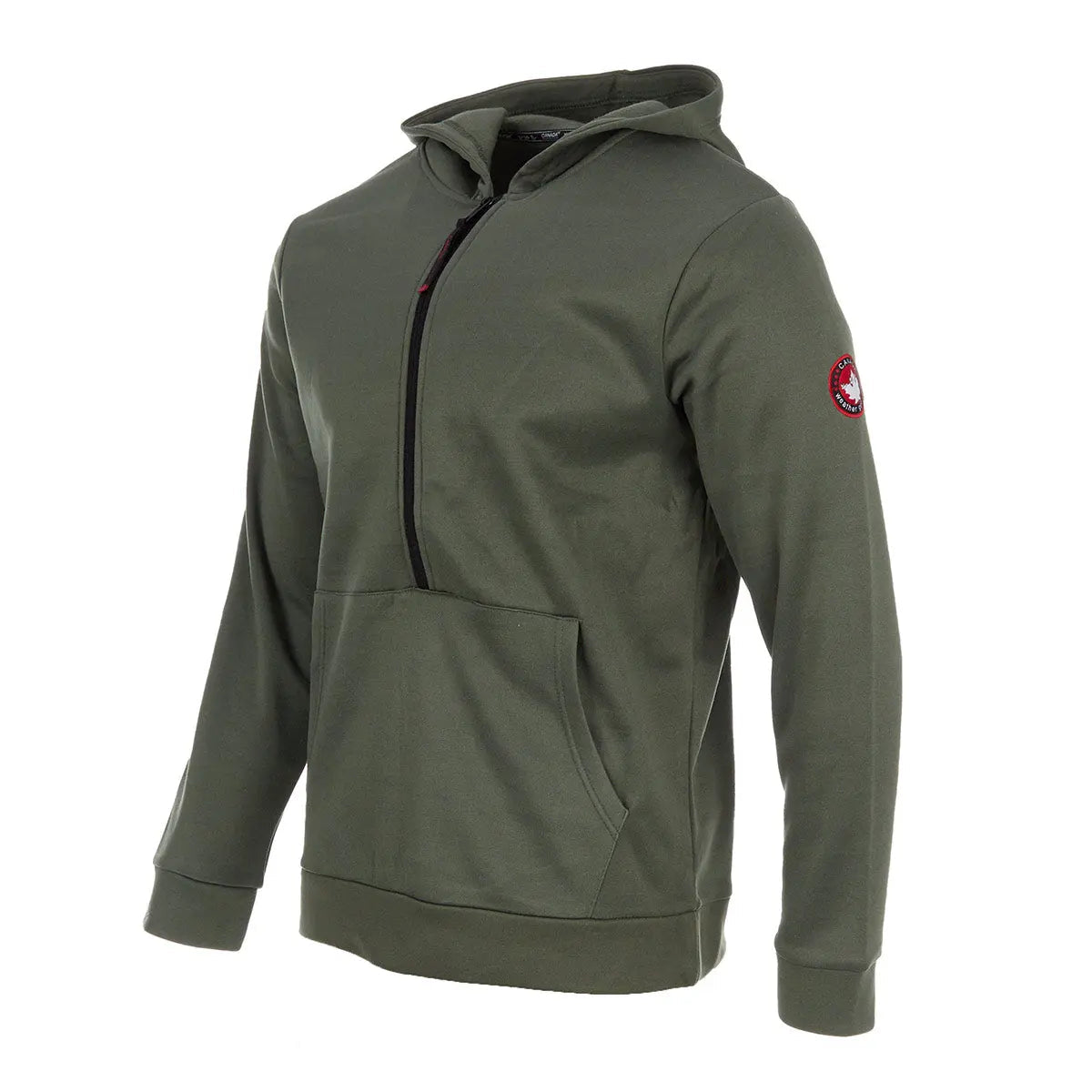 Canada Weather Gear Men's 1/2 Zip Hoodie Half Zip & Quarter Zip - Tophatter Daily Deals