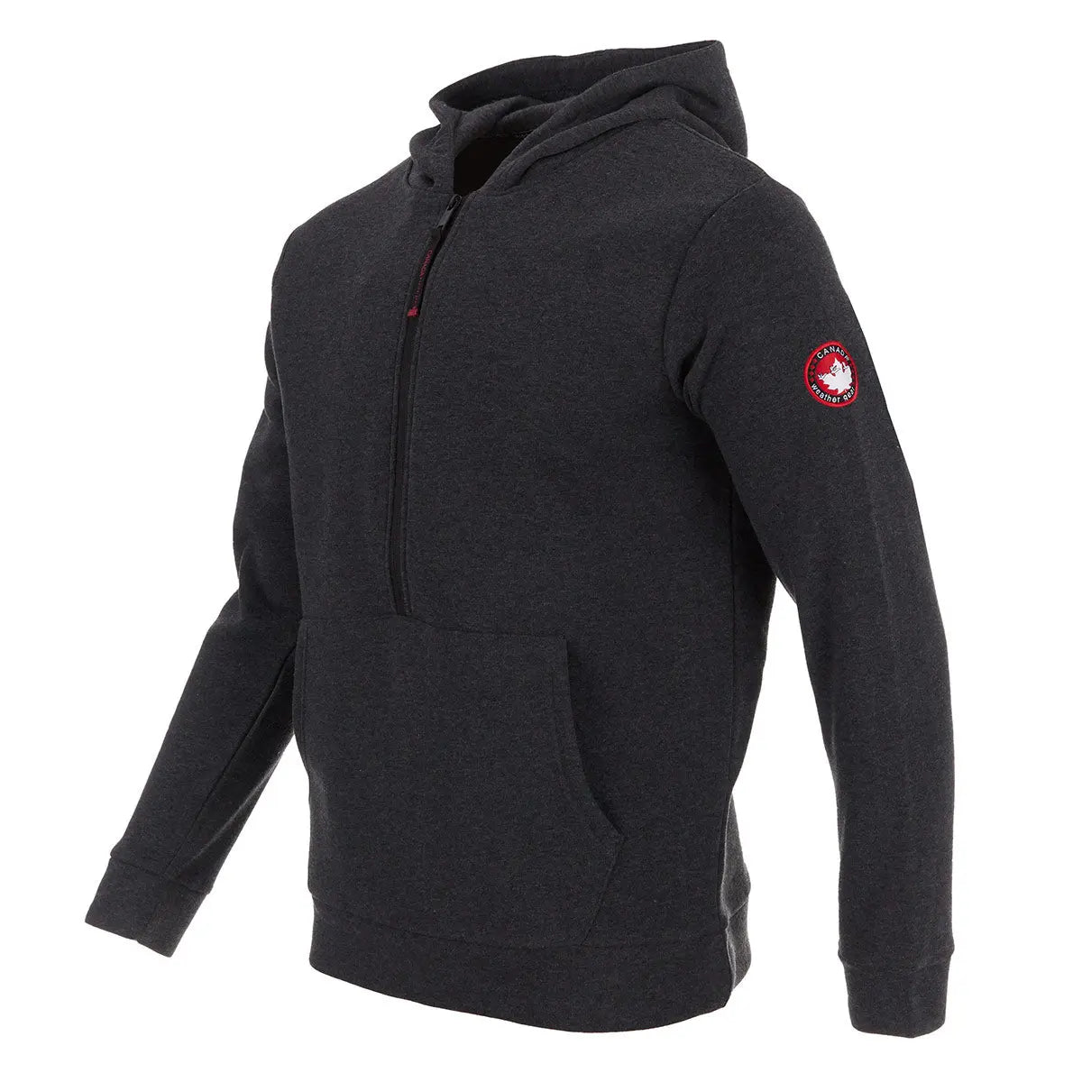 Canada Weather Gear Men's 1/2 Zip Hoodie Half Zip & Quarter Zip - Tophatter Daily Deals