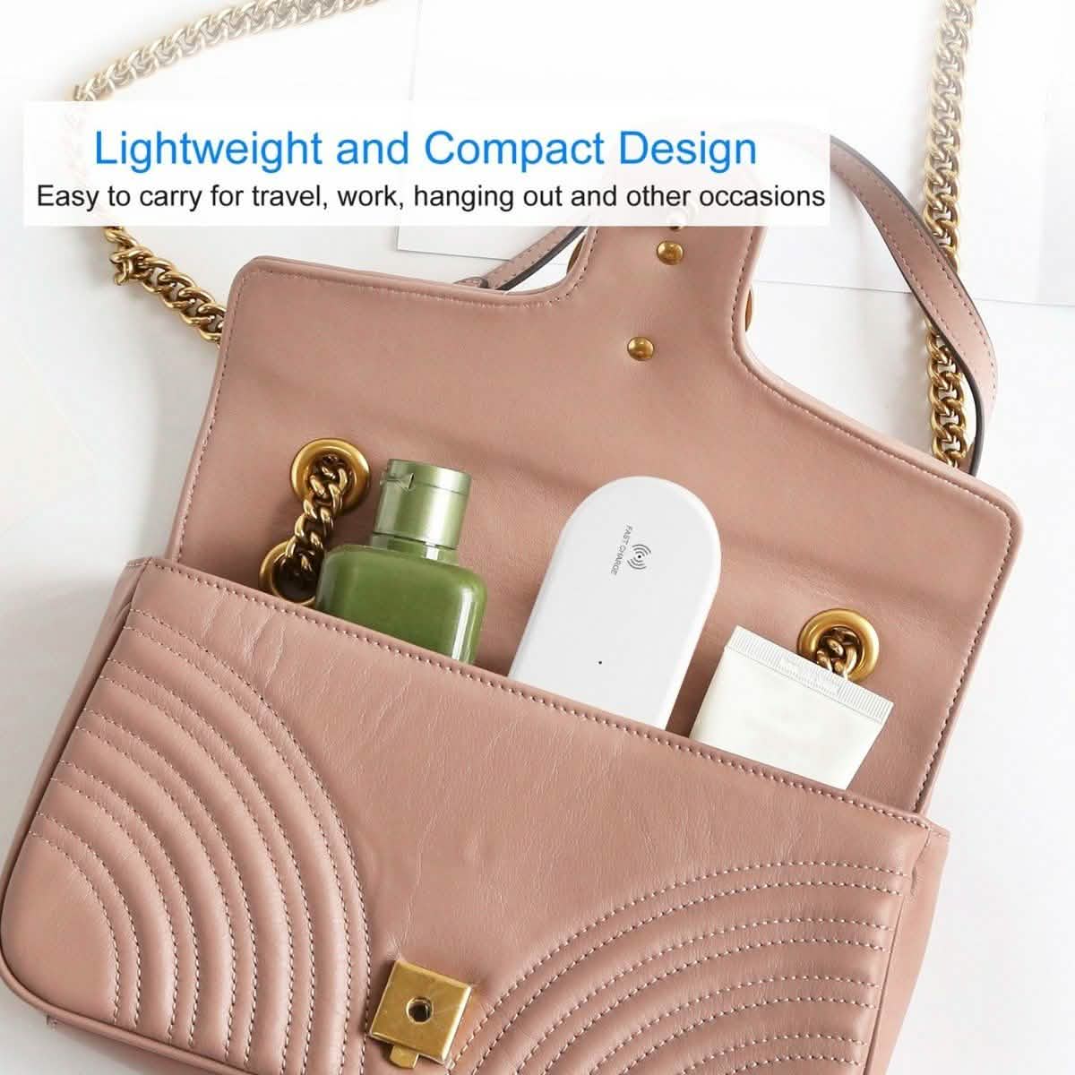 2-in-1 10W Qi Wireless Charging Pad Mobile Accessories - Tophatter Daily Deals