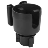 2-in-1 Car Cup Holder with Phone Holder Adjustable Base Automotive - Tophatter Daily Deals