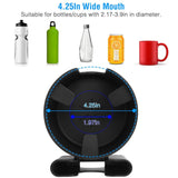 2-in-1 Car Cup Holder with Phone Holder Adjustable Base Automotive - Tophatter Daily Deals